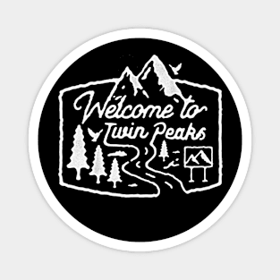 Welcome To Twin Peaks Magnet